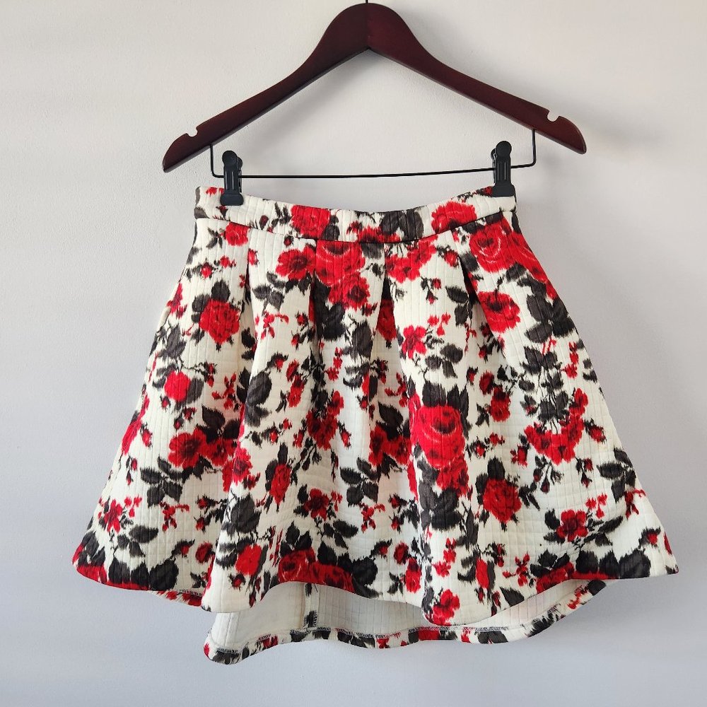 MSGM Full skater mini skirt